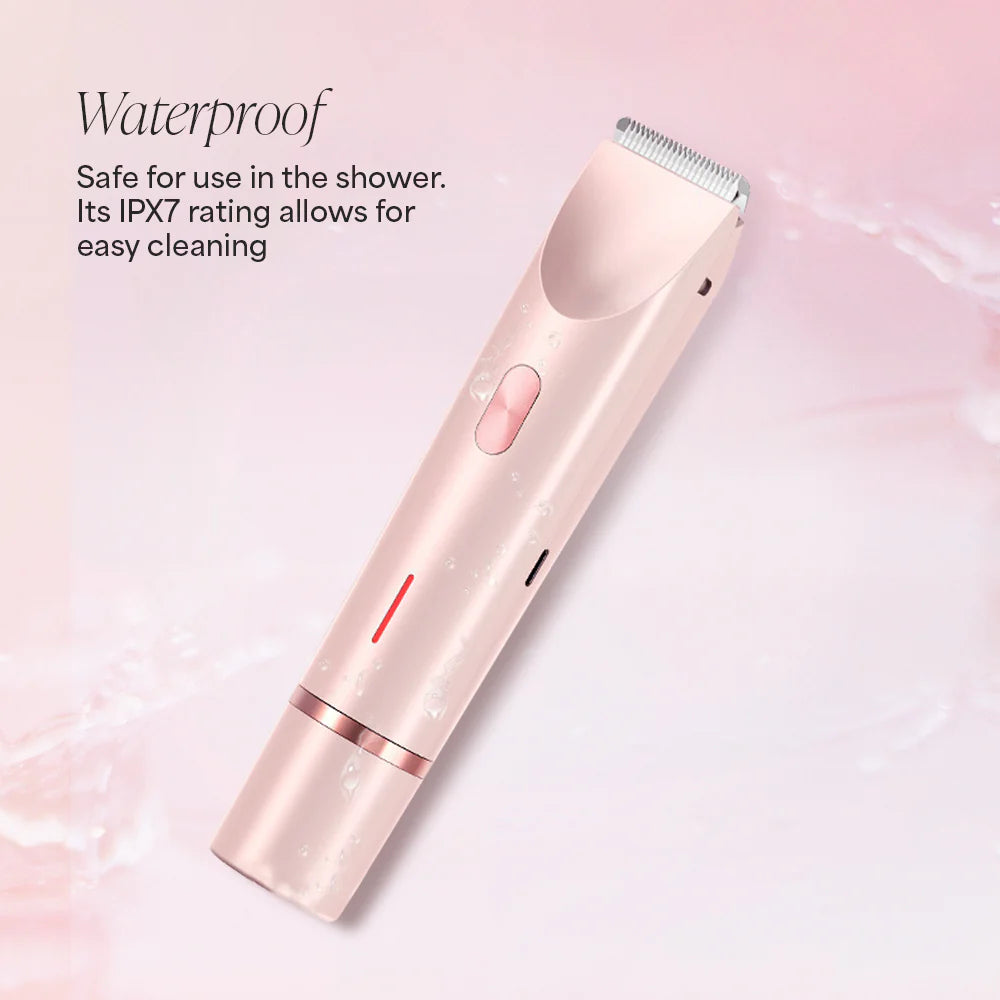 Dual Head Electric Shaver for Women – Face & Body Hair Remover, Cordless, Rechargeable, Travel Friendly